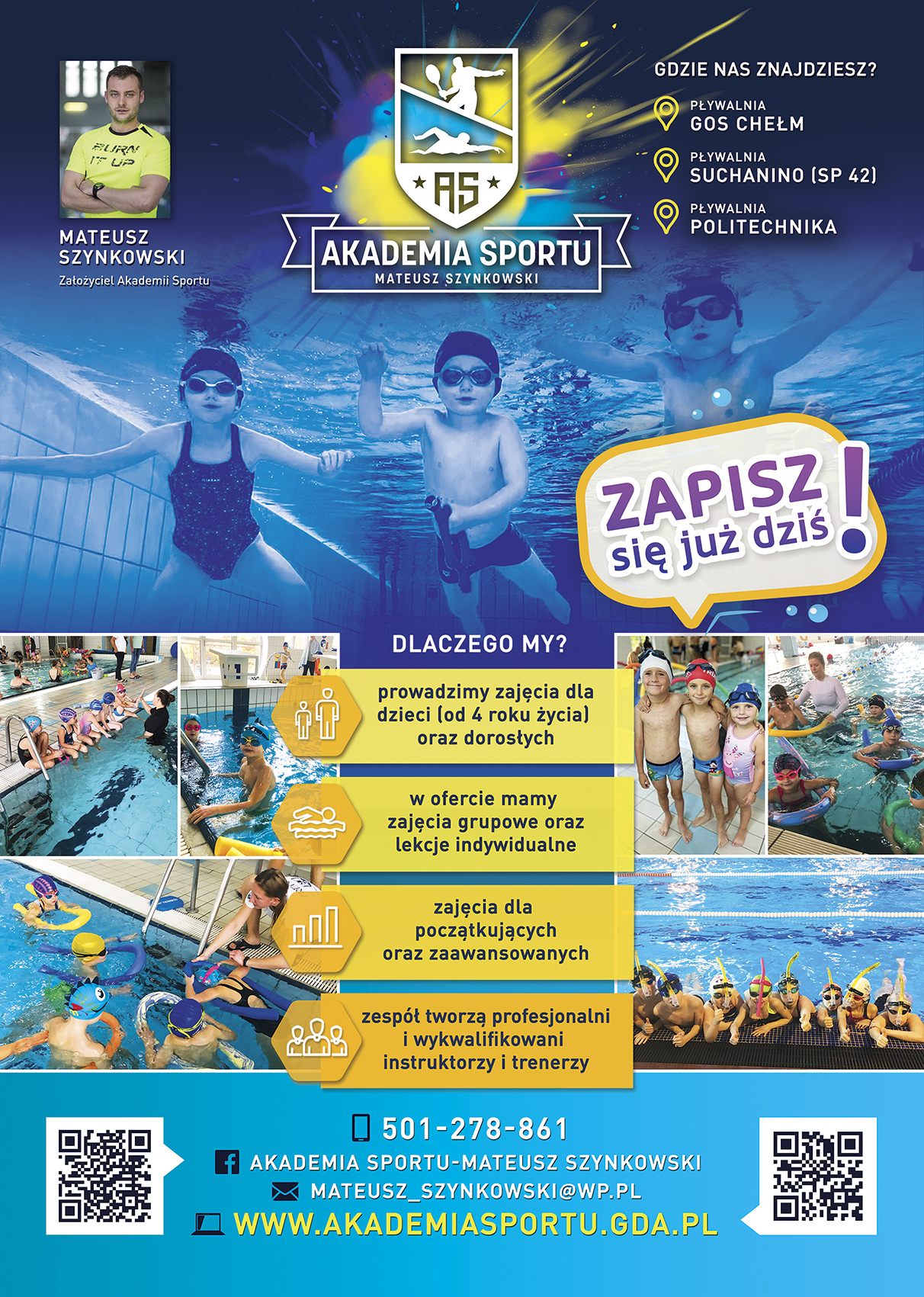 Ulotka Akademia Sportu